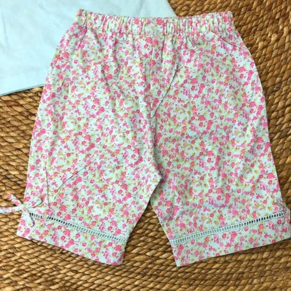 New 12‎ Mo Butterfly Ruffle Tee Embroidery Floral Bottoms Infant Girls 2 Piece